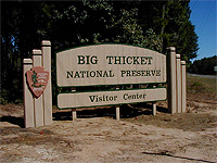 Big Thicket Visitors Center Entrance